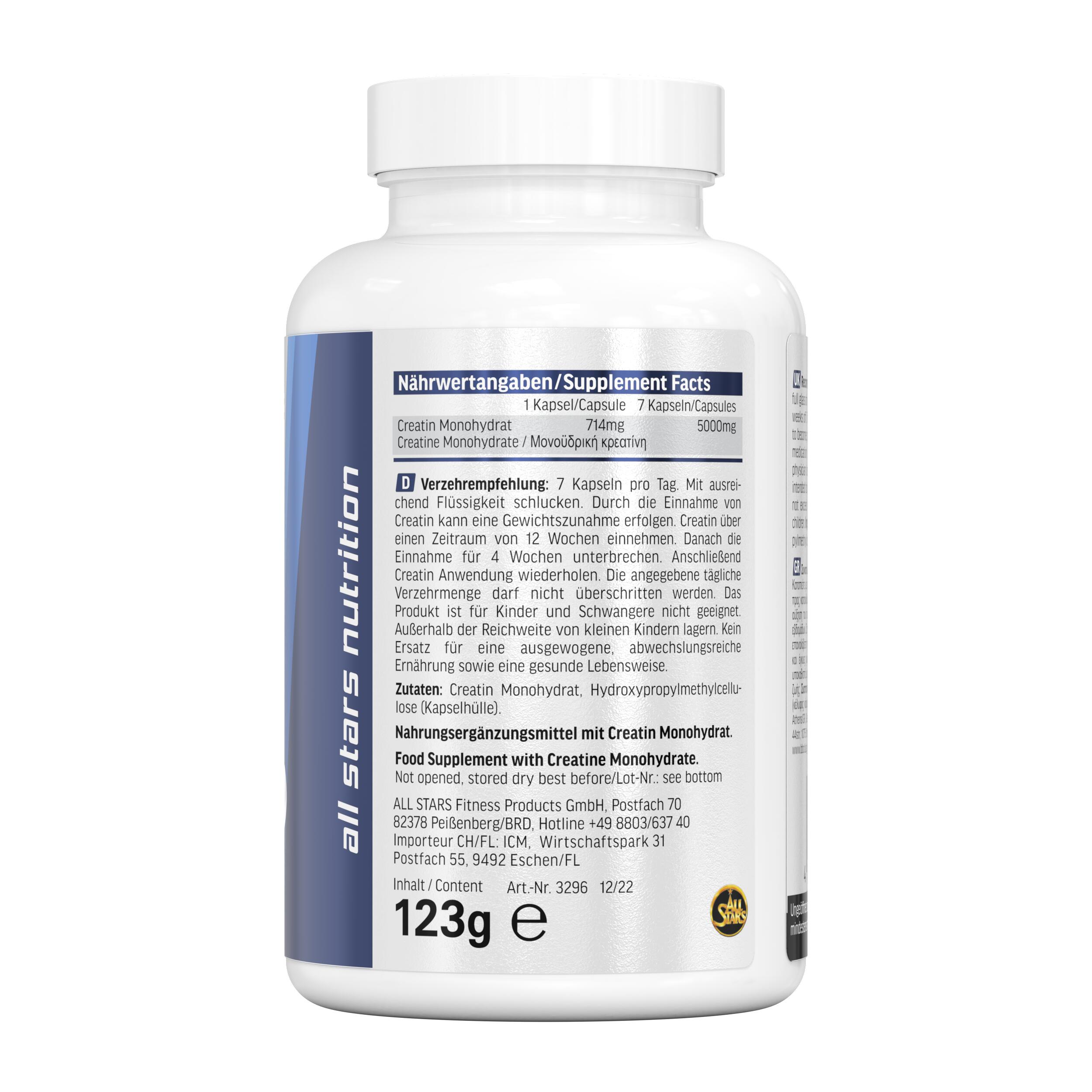 All Stars Creatine Mega Caps 150 capsules 4/6