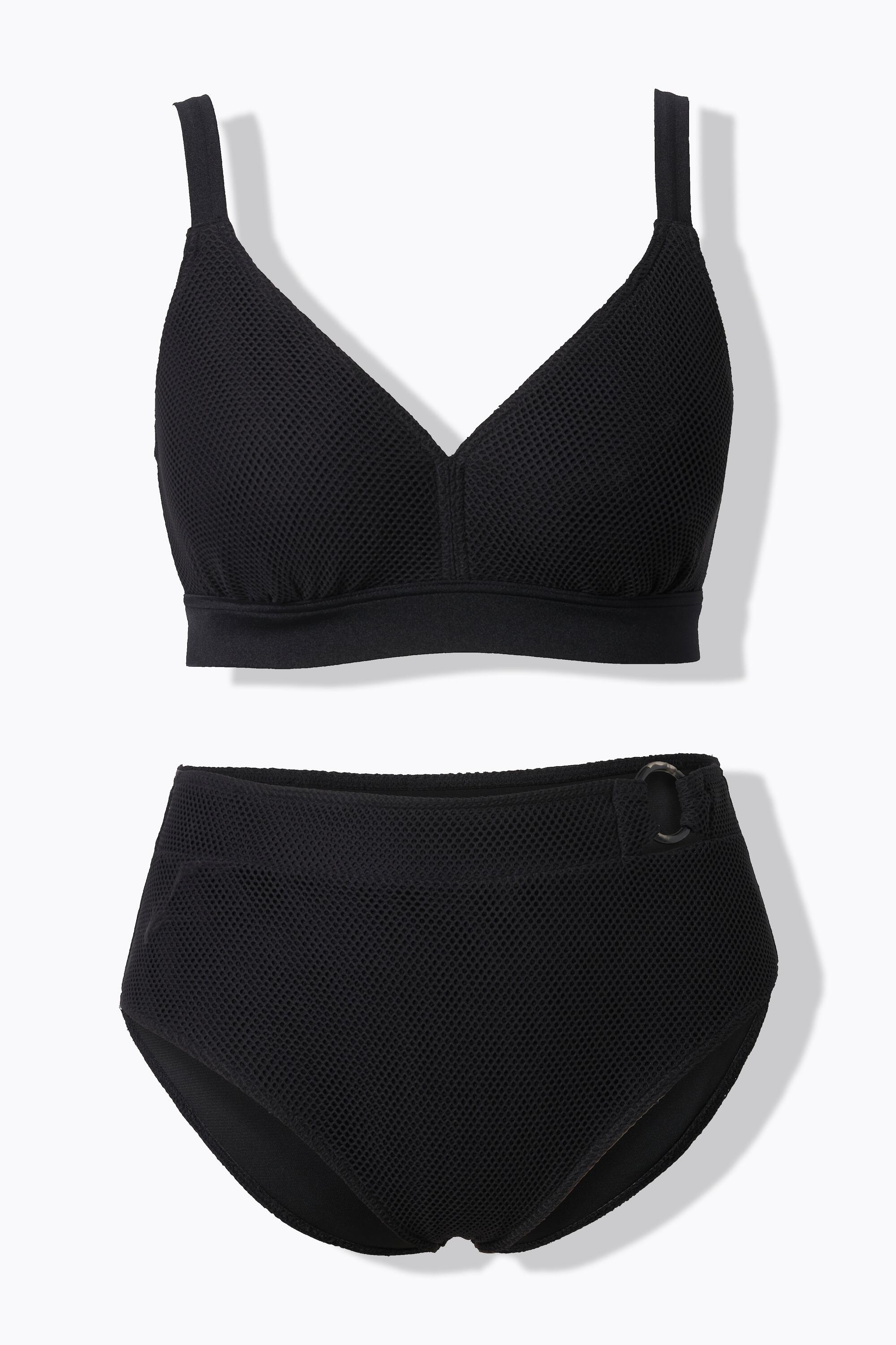 Femme Bikini sans bonnets souples bretelles ajustables matière recyclée 7/7