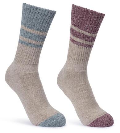 Trespass Hadley Lot 2 chaussettes femme marche Spruce/Dark