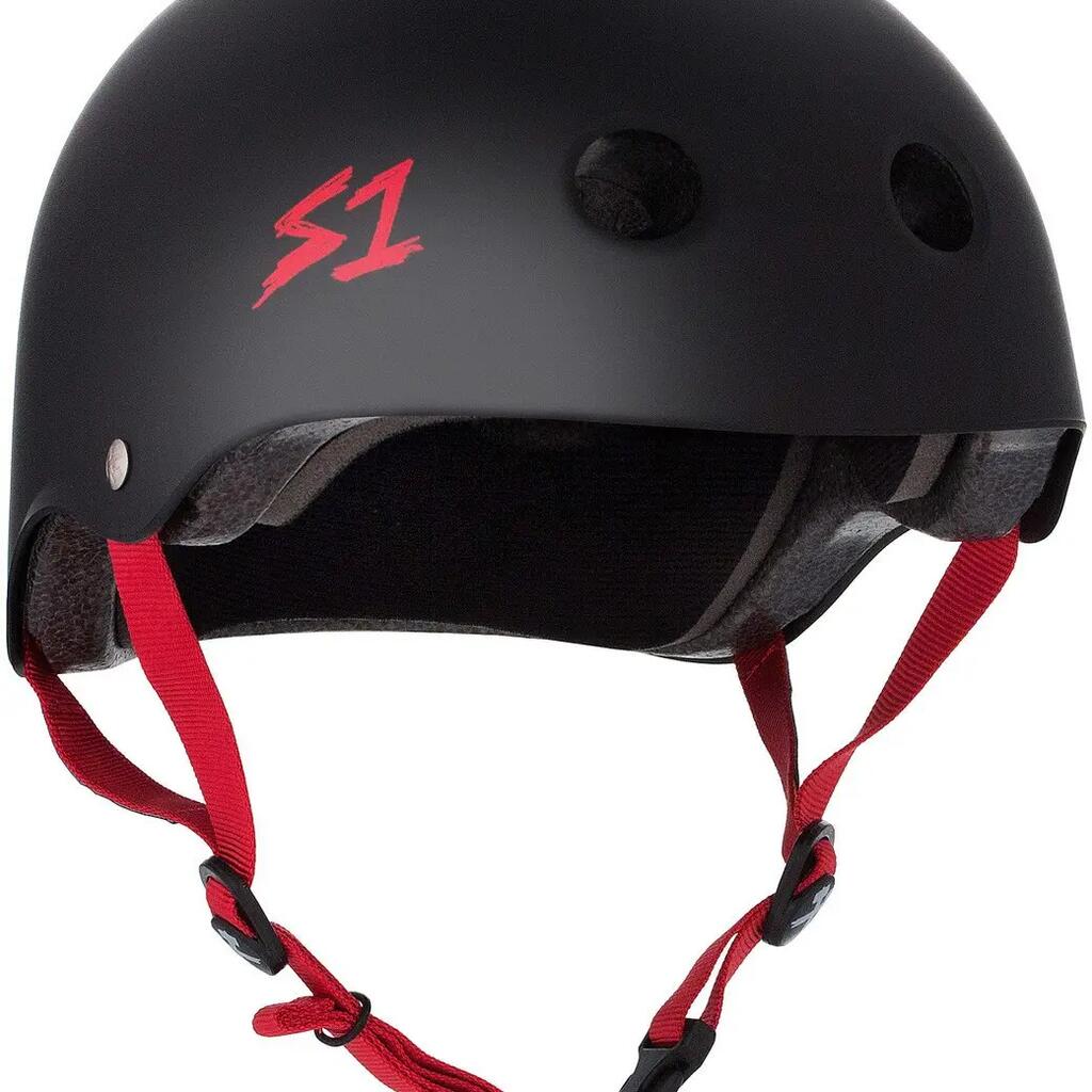 Protective gear - Lifer Black Matte Red Straps - XL - S One