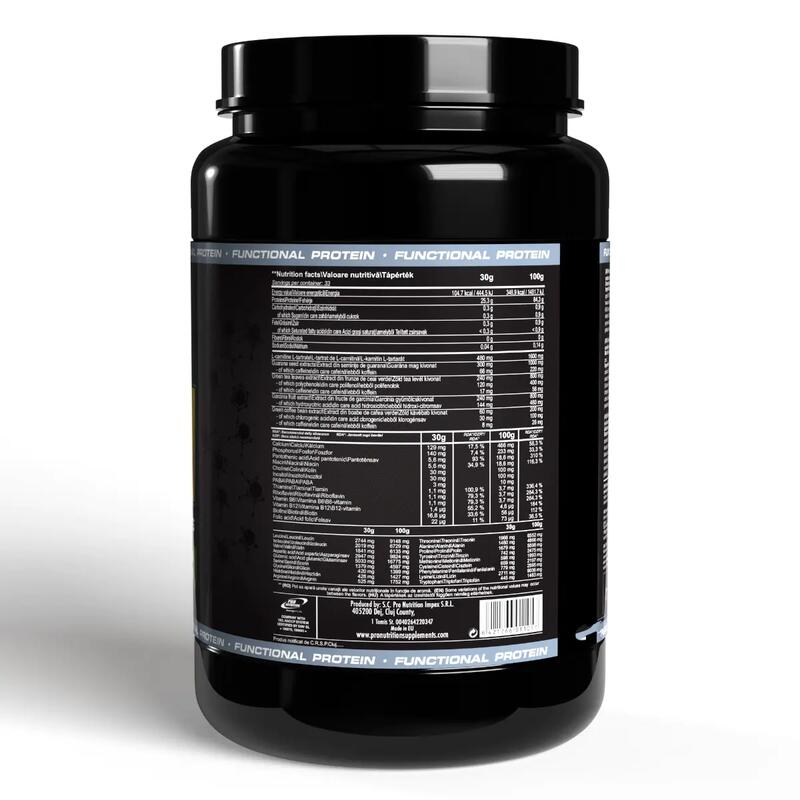 Proteine pentru slăbit, WPI Burning Effects, Guarana Ginger, 1000g