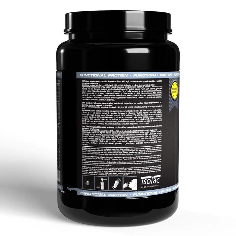 Proteine pentru slăbit, WPI Burning Effects, Guarana Ginger, 1000g