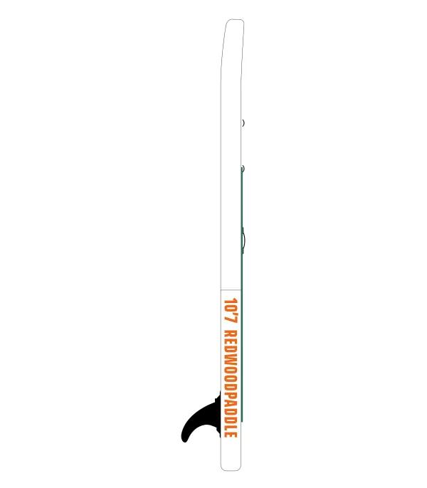 10'7 Irlanda paddle insuflável 4/5