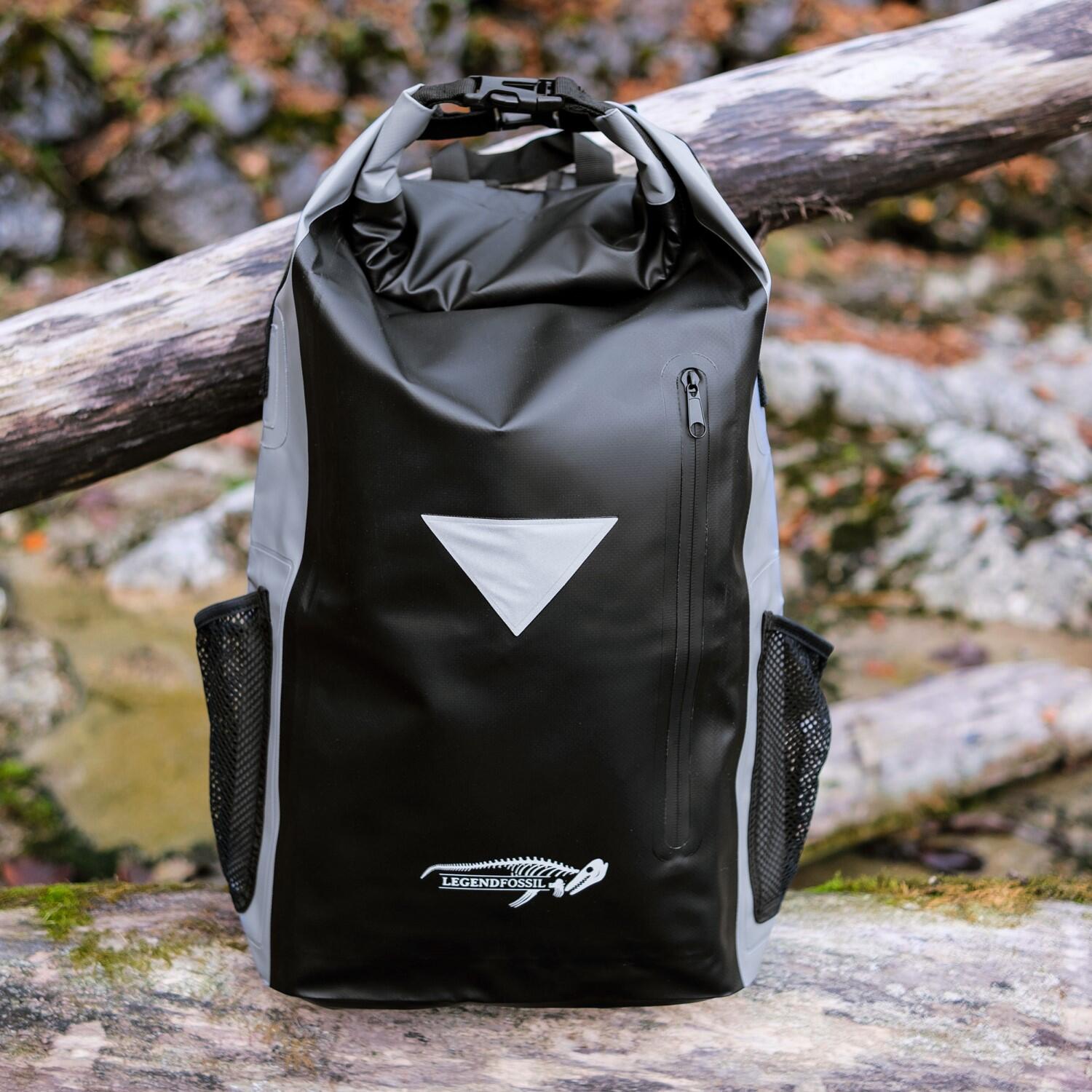 Sac à dos Chookie 23L PVC étanche noir gris 3/7