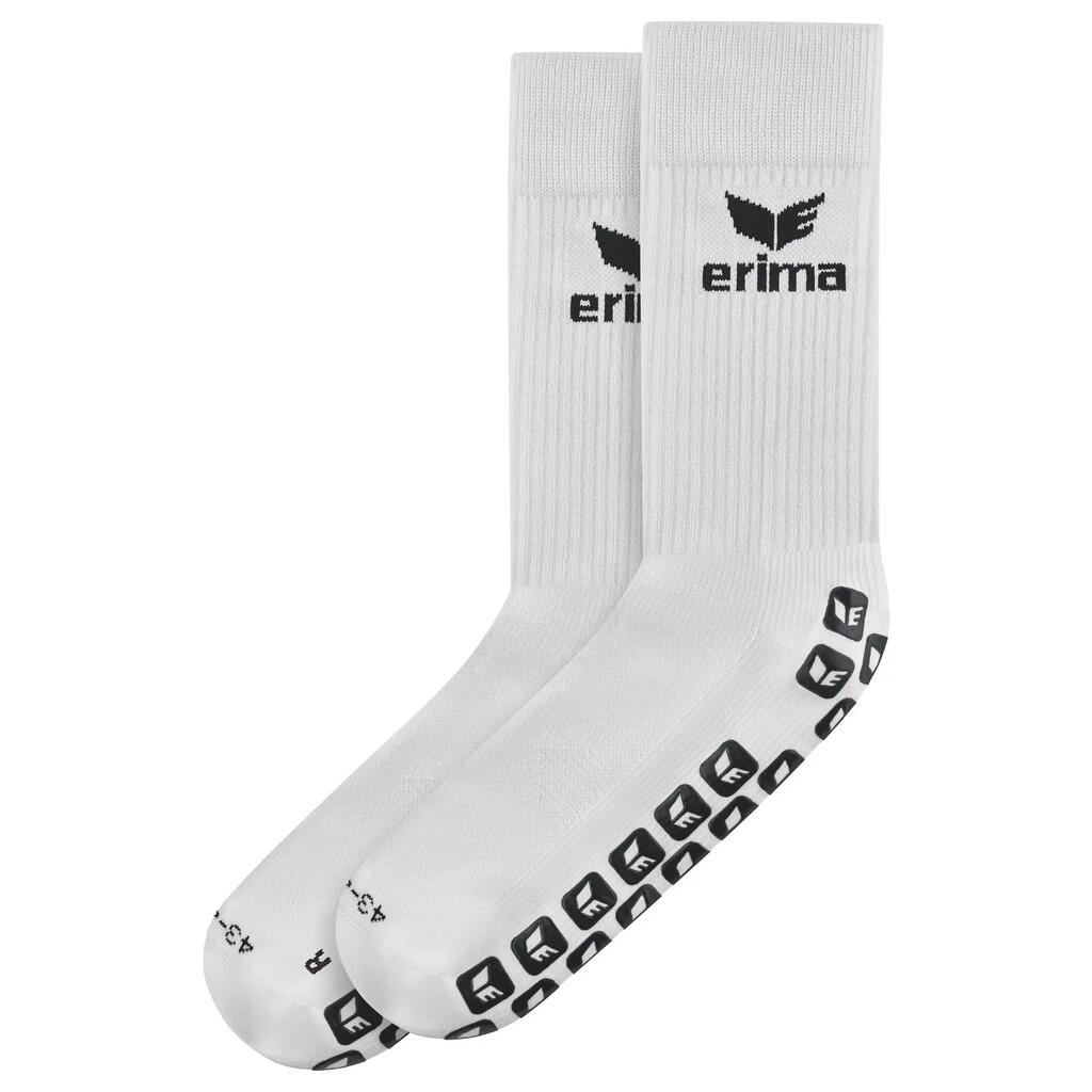 Erima Grip Trainingssokken Wit/zwart 35-38