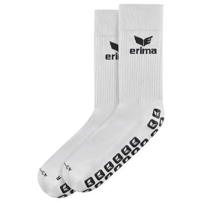 Erima grip trainingssokken wit/zwart 35-38