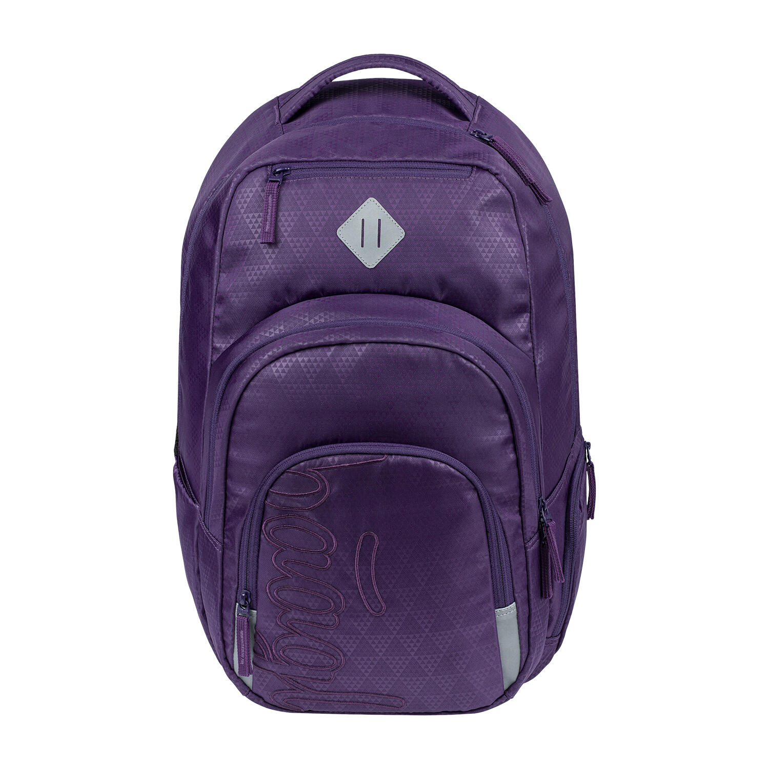 BAAGL Školní batoh Coolmate Plum