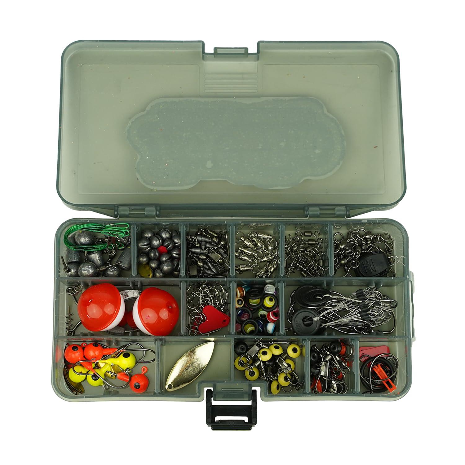 Fishing Bits & Pieces set tackle 233 pzs con Caña pesca 5/5