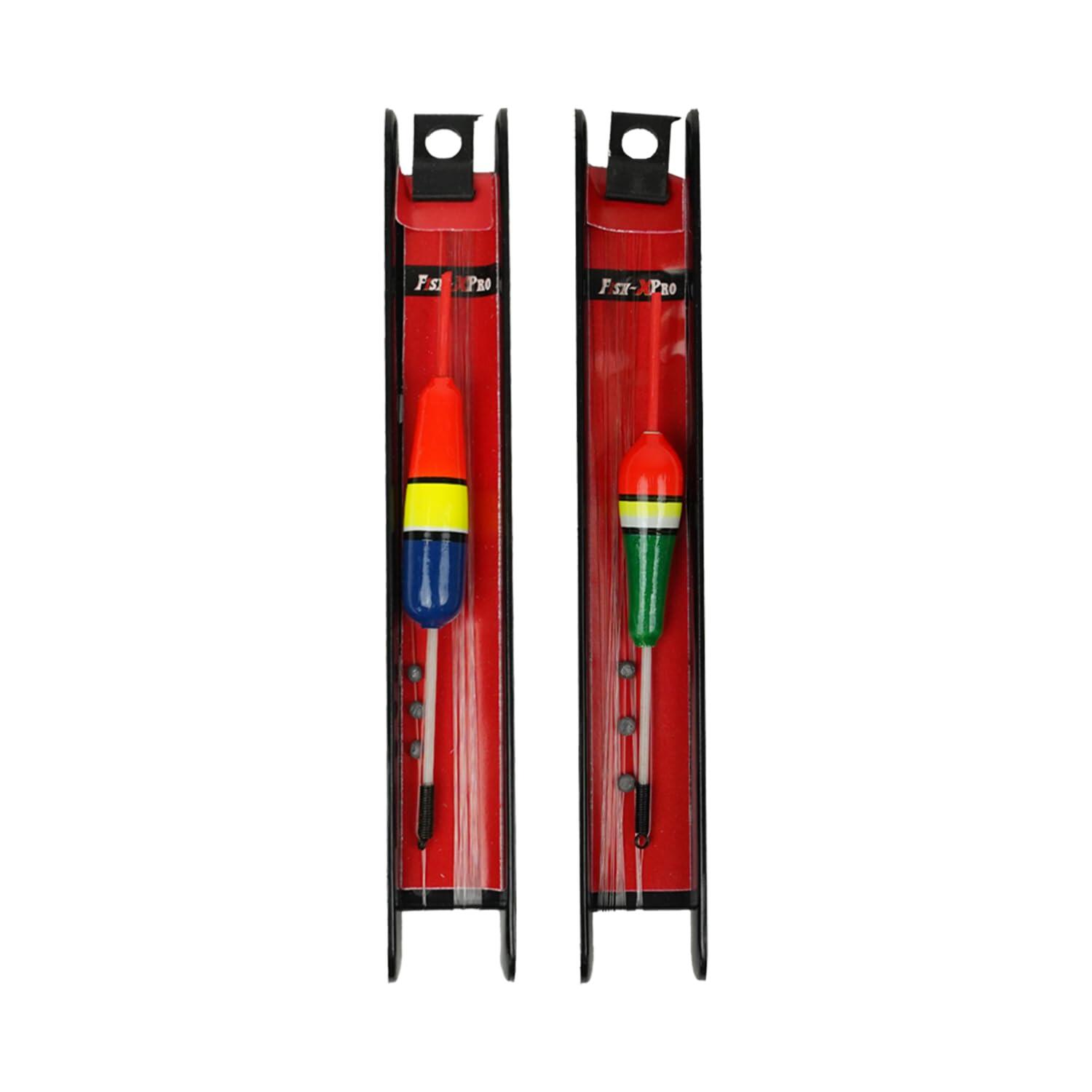Complete set pesca bianca 27pz con galleggianti, montature e box 2/7