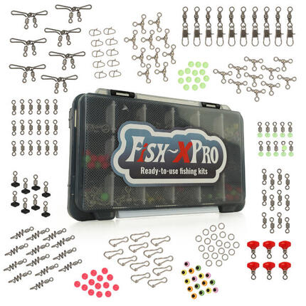 Fishing terminal set montages 236 pcs
