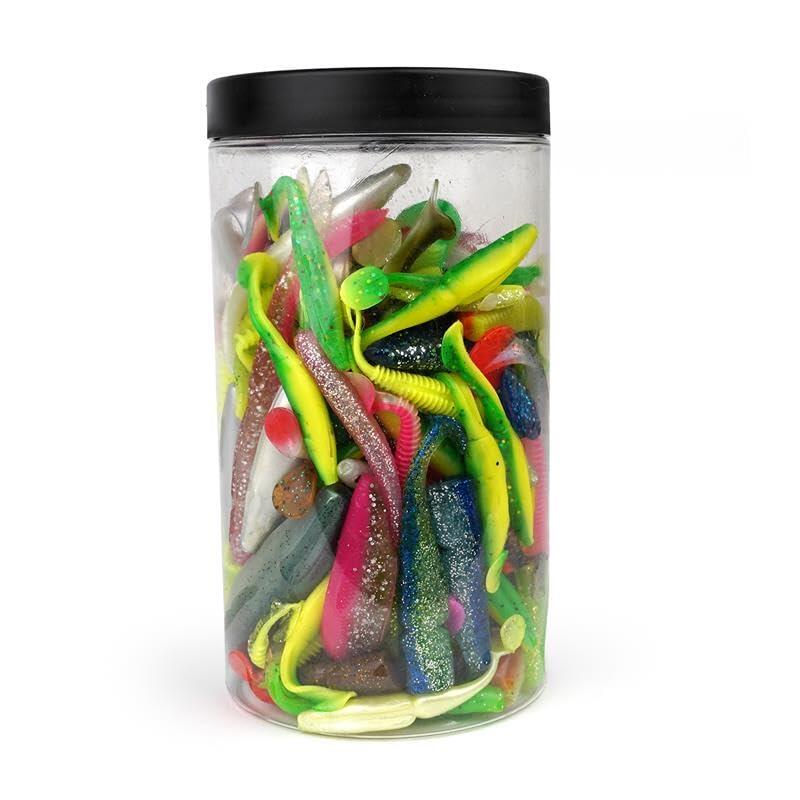 Softbait Superset 800g Shads Twisters Grubs 5-15cm 2/3
