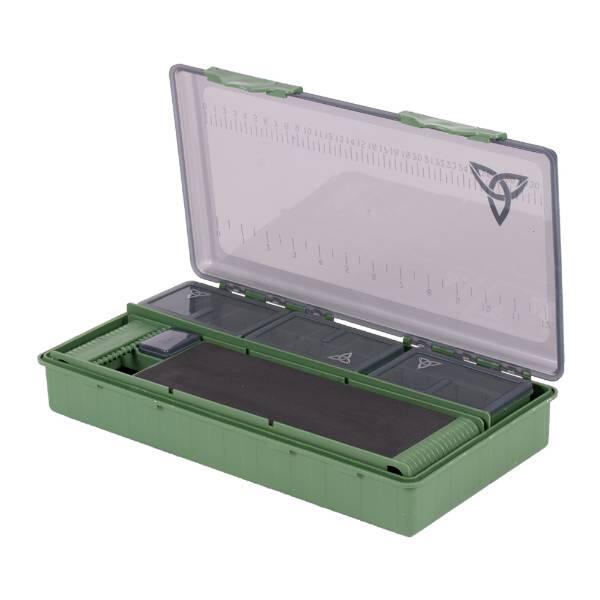 Carpbox boîte carpe 9 pièces tackle box verte 1/6
