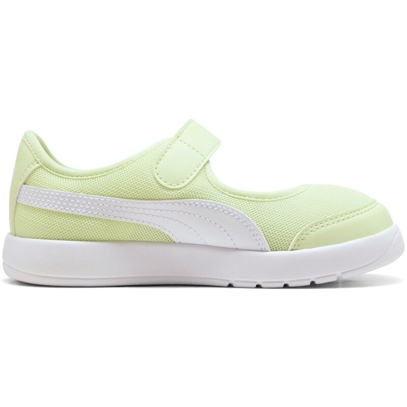 Pantofi sport copii Puma Courtflex V3, Verde