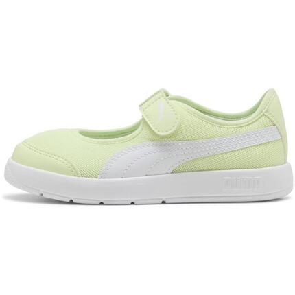 Zapatillas Puma Courtflex V3, Verde, Niños