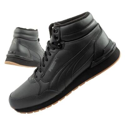 Puma st runner v4 mid sneakers heren zwart