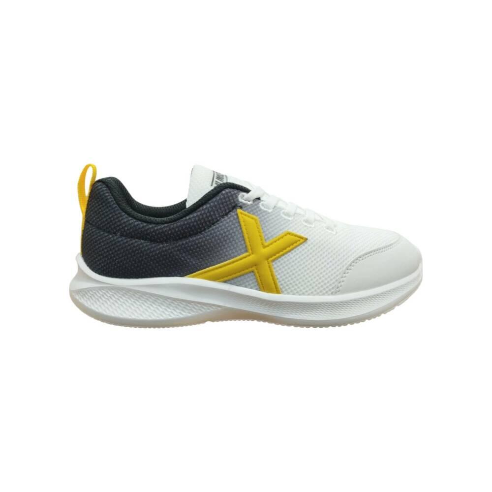 Sapatilhas para Menino Munich mini leta Branco. 1/5
