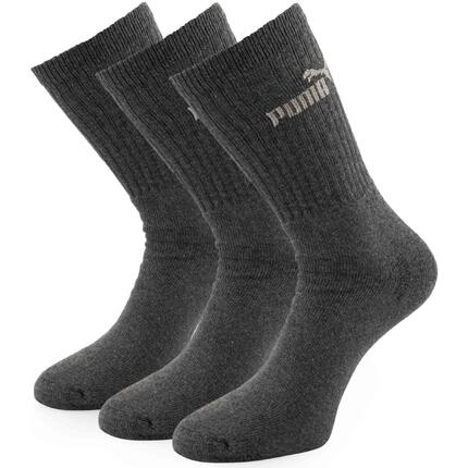 Skarpety Puma Crew Sock 3 szt. Szare 35-38