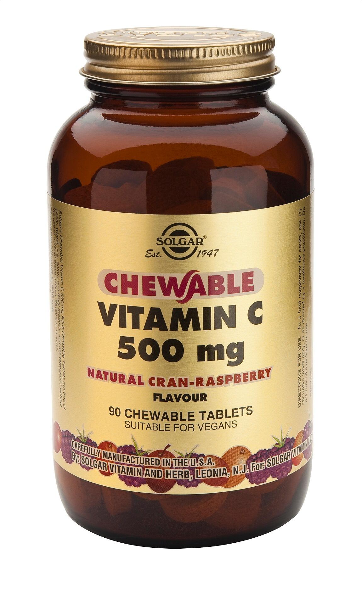 Vitamina C 500mg 90 Comprimidos masticables 2/3