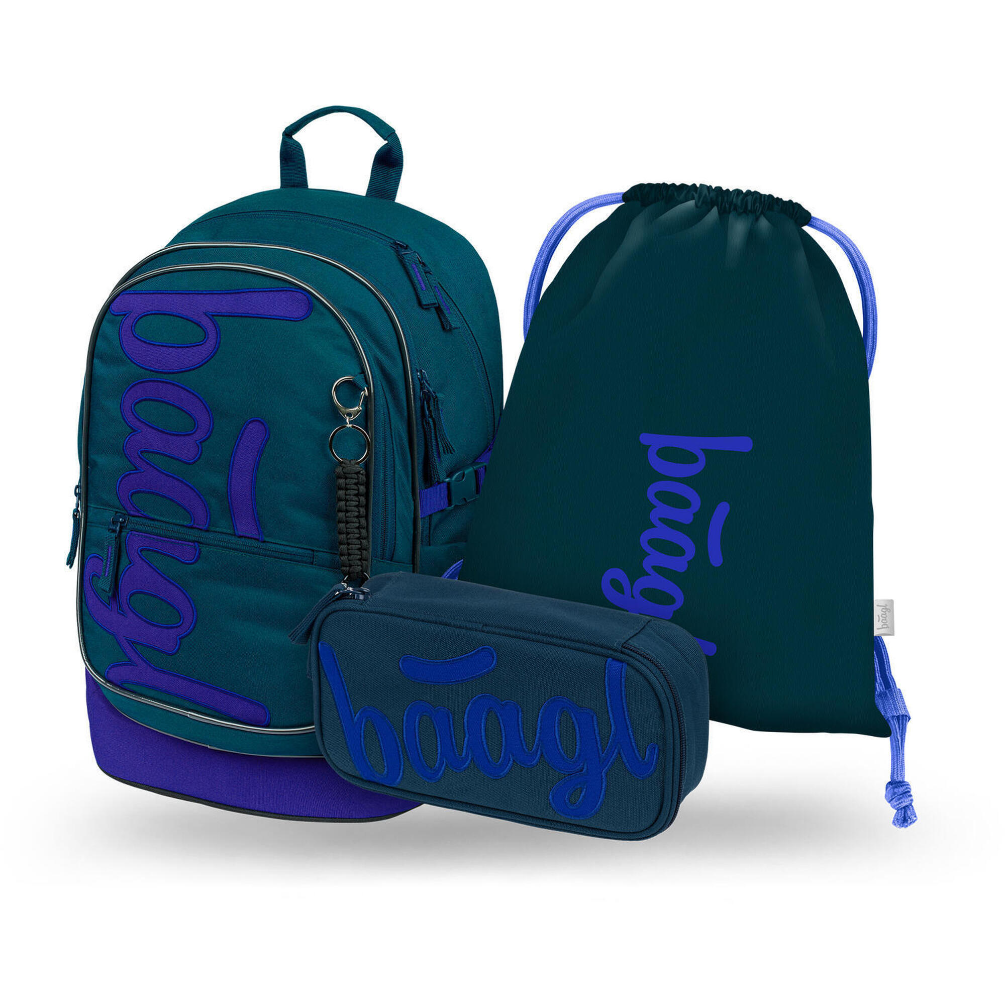 BAAGL Školní set Core Logo Blue