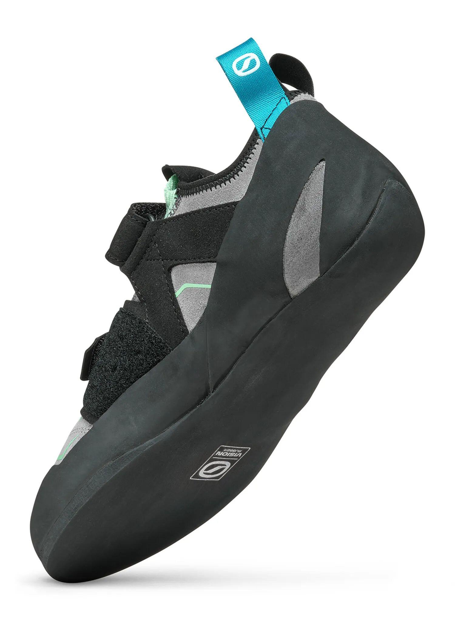 Dame Kletterschuhe Scarpa Reflex VS - mint/schwarz 5/7