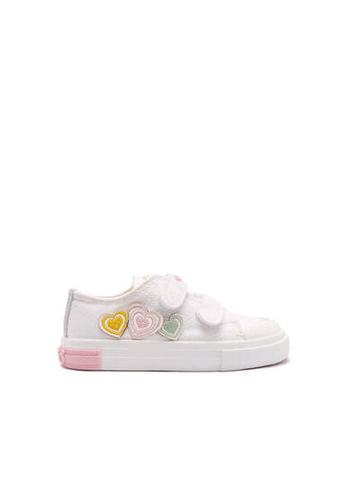 Zapatillas Conguitos Glitter Corazones
