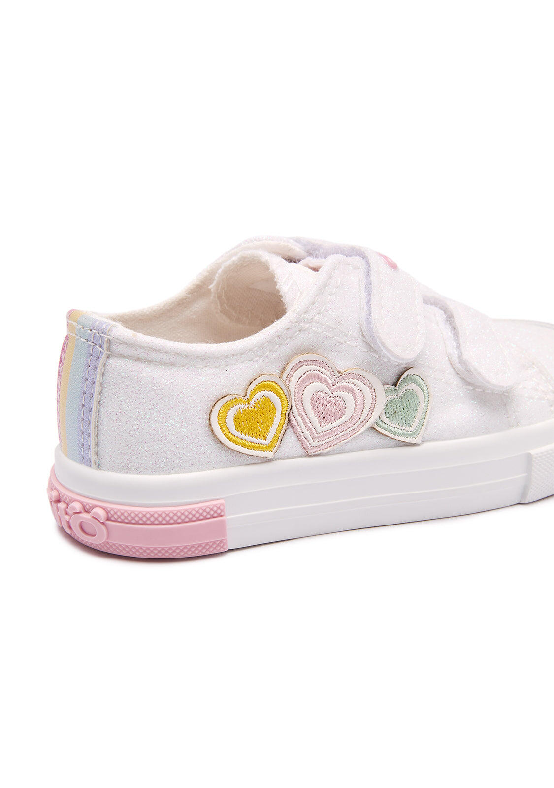 Zapatillas Conguitos Glitter Corazones 4/4
