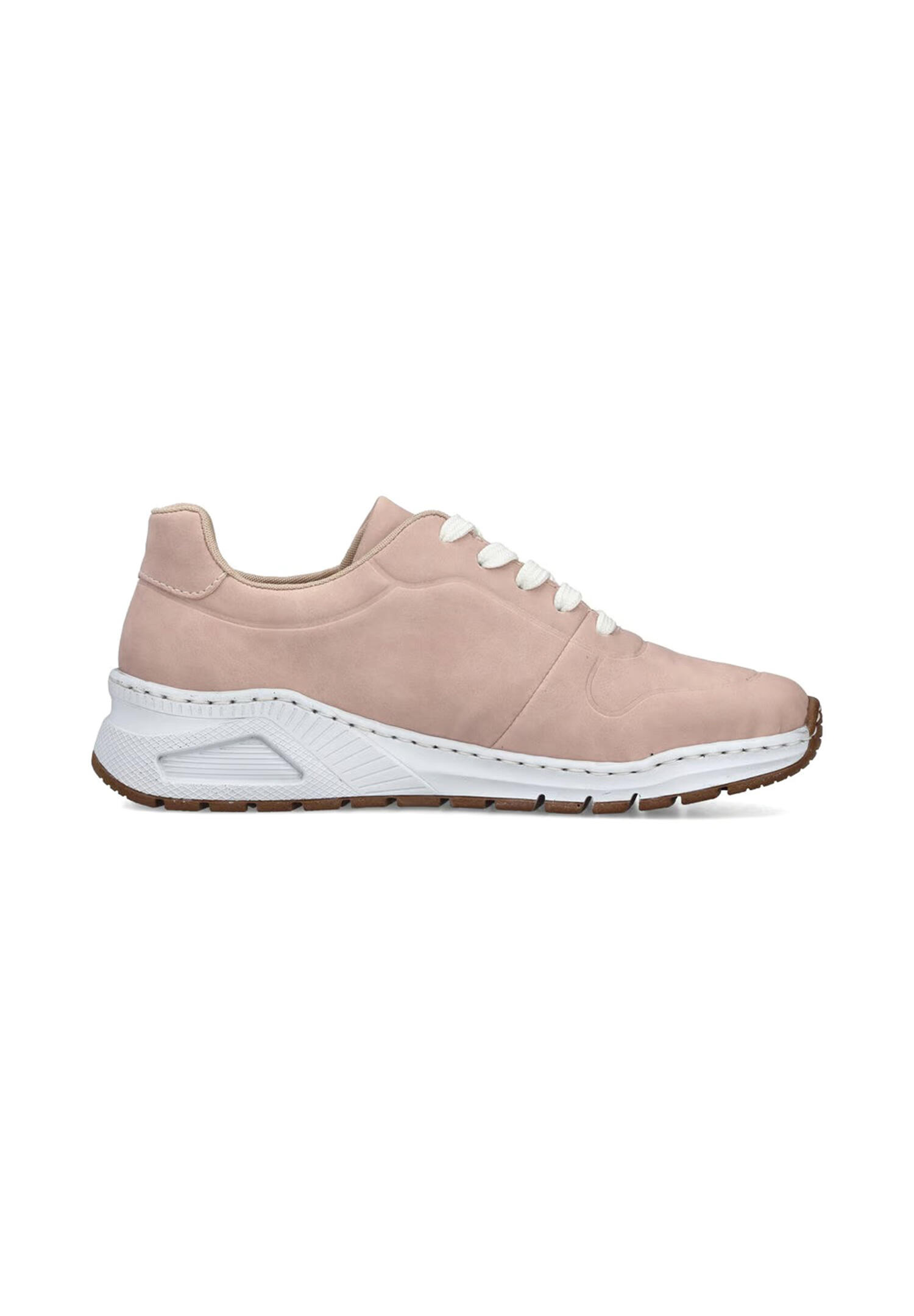 Rieker Damen Sneaker Low Halbschuhe Schuhe M4903- 31 Pink extra Weit 2/5
