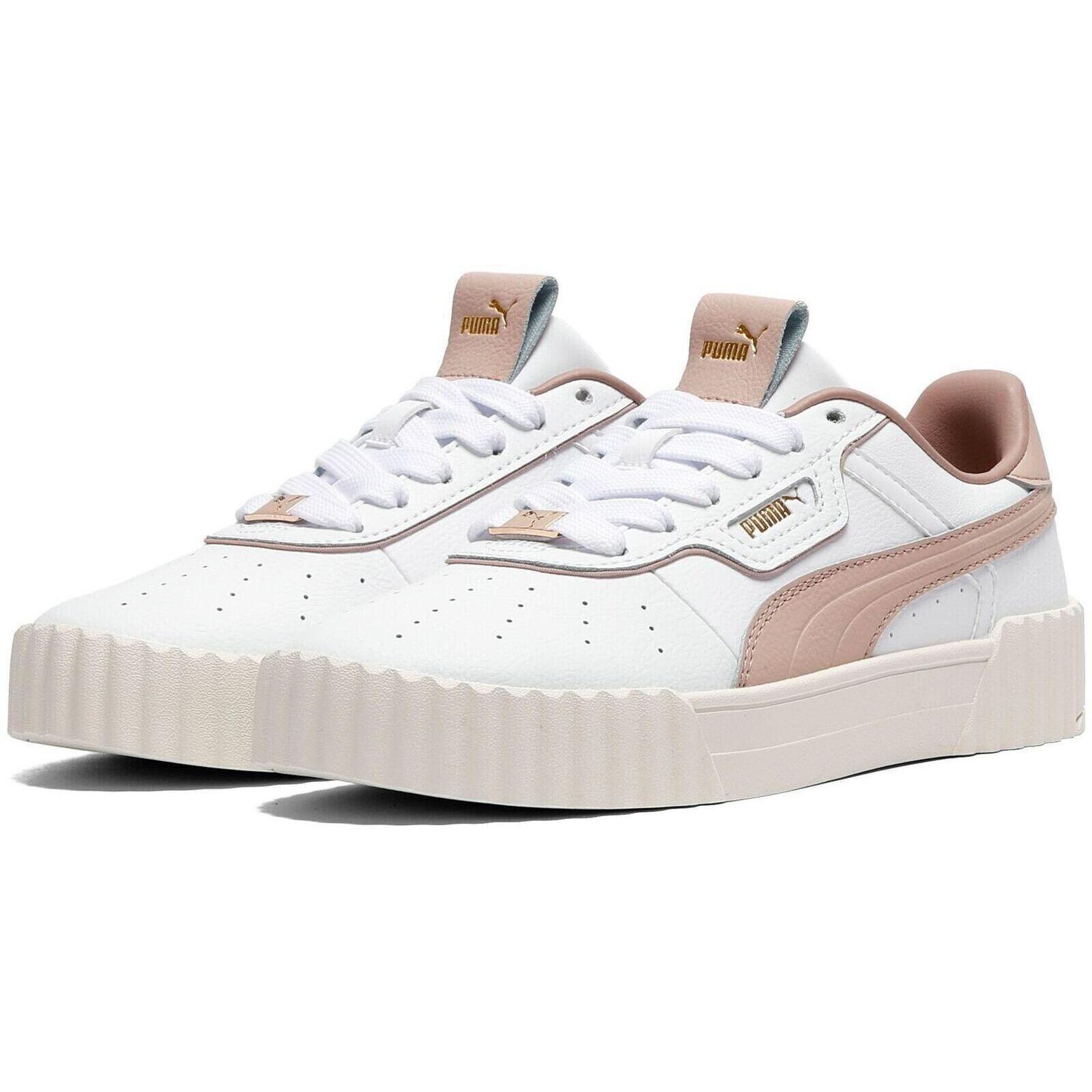 Scarpe da ginnastica Puma Carina 3.0 Luxe, Bianca, Donne 3/5