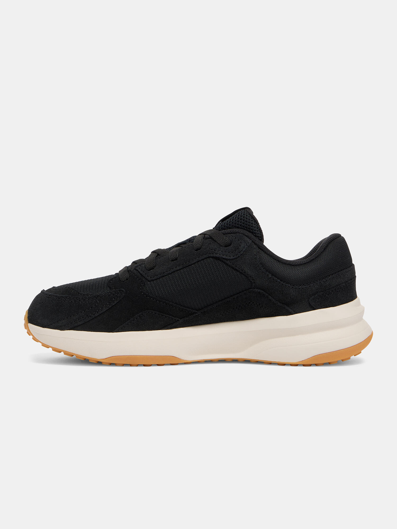 Chaussures d'entraînement pour hommes Under Armour Edge Suede noir/pierre/noir 2/7