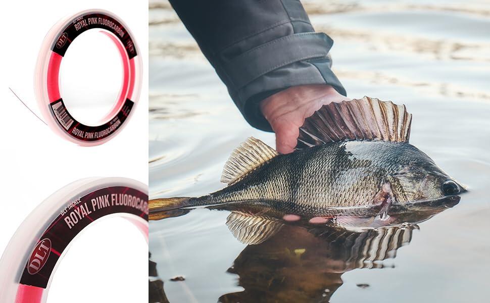 Fluorocarbone Pink Royale 200m 0,20mm 3,85kg invisible résistant 4/6