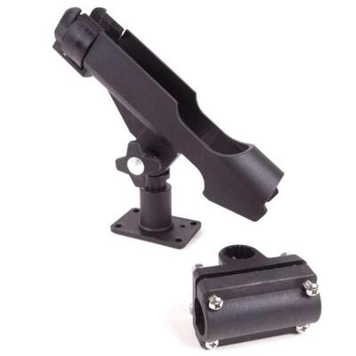 Abs rodholder boothengelsteun klem reling zwart