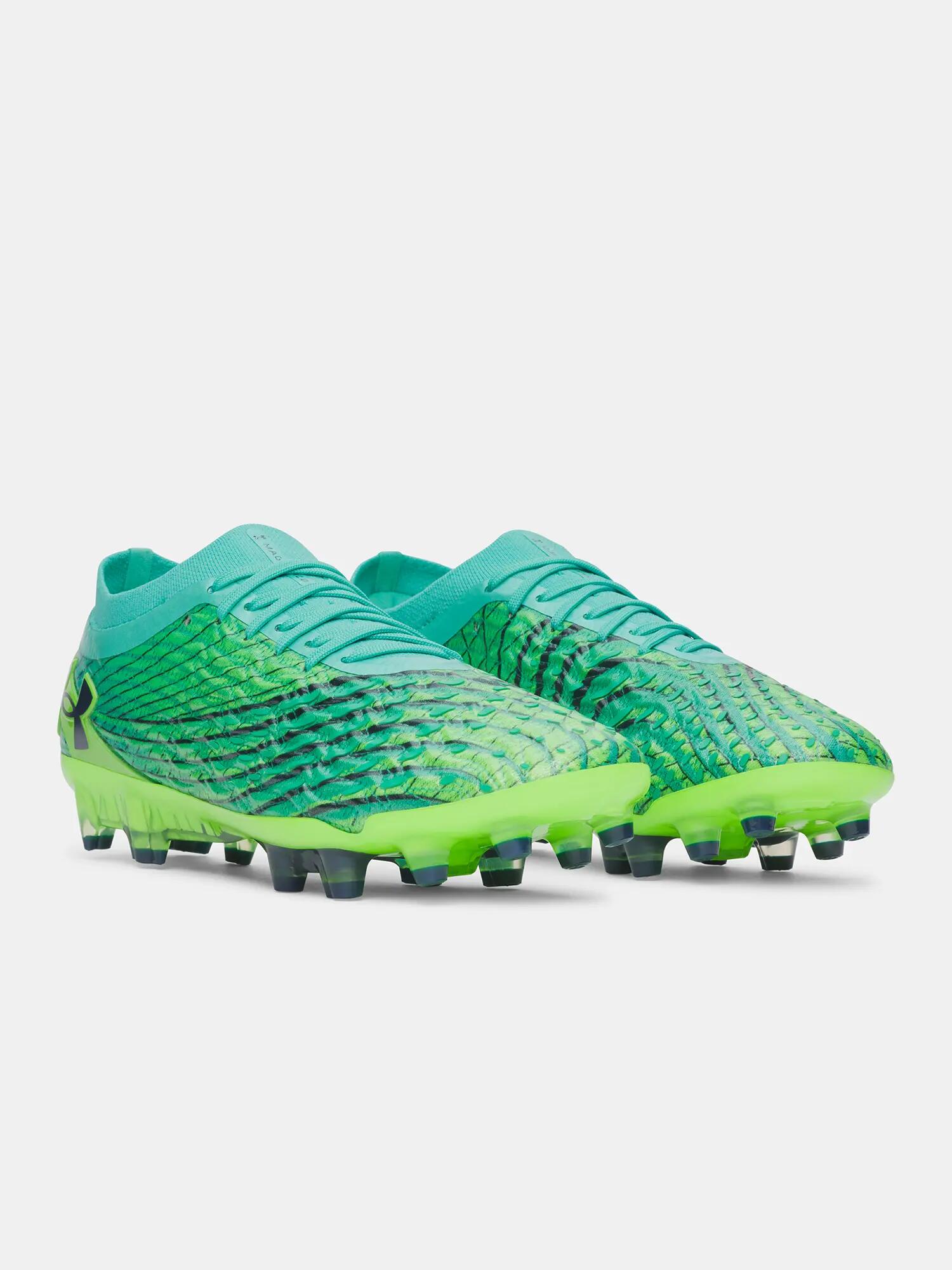 Férfi futballcipő Under Armour UA Magnetico Elite 5 FG-GRN 3/5