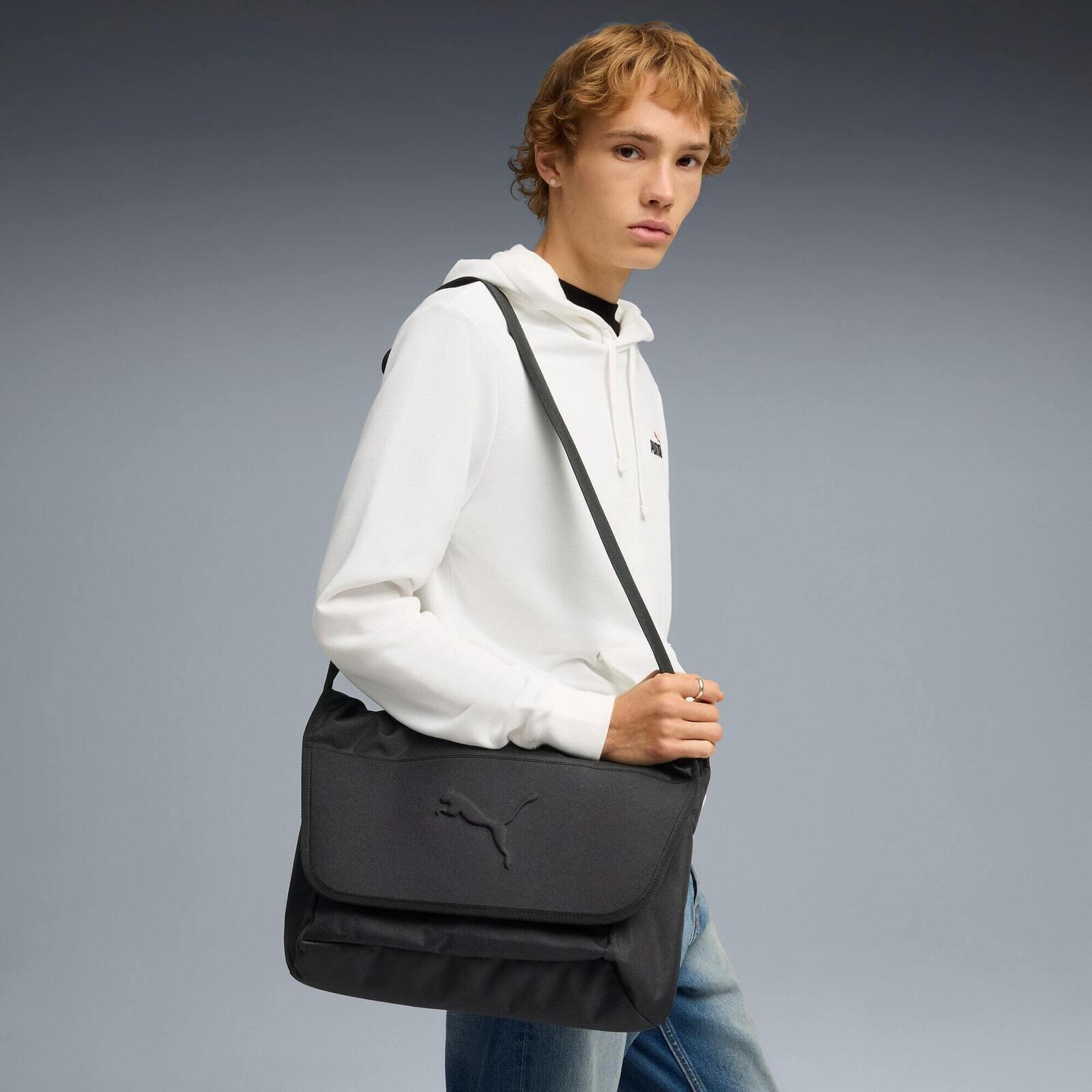 Sac Puma Buzz Messenger, Noir, Unisexe 5/5