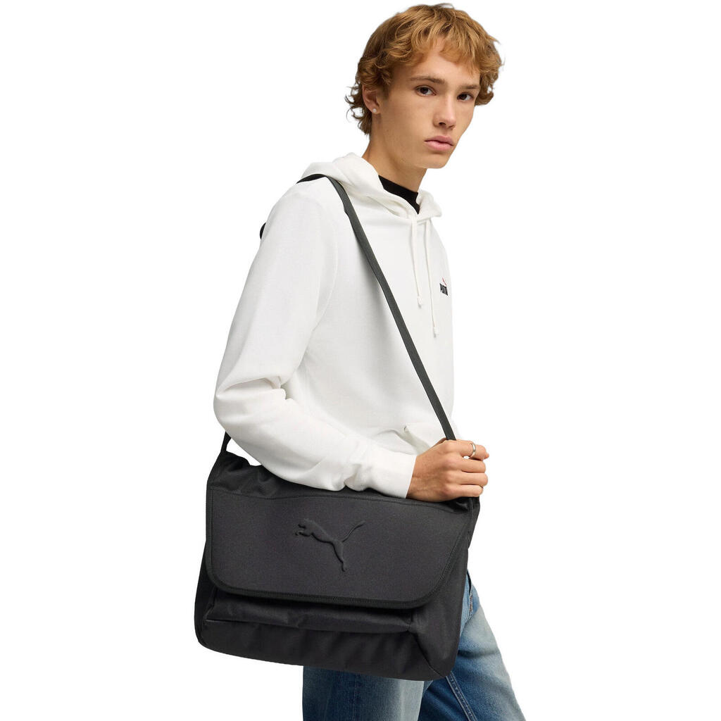 Bag Puma Buzz Messenger, Black, Unisex