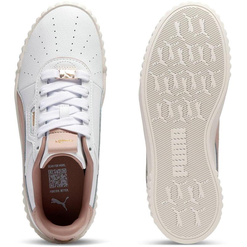 Pantofi sport femei Puma Carina 3.0 Luxe, Alb
