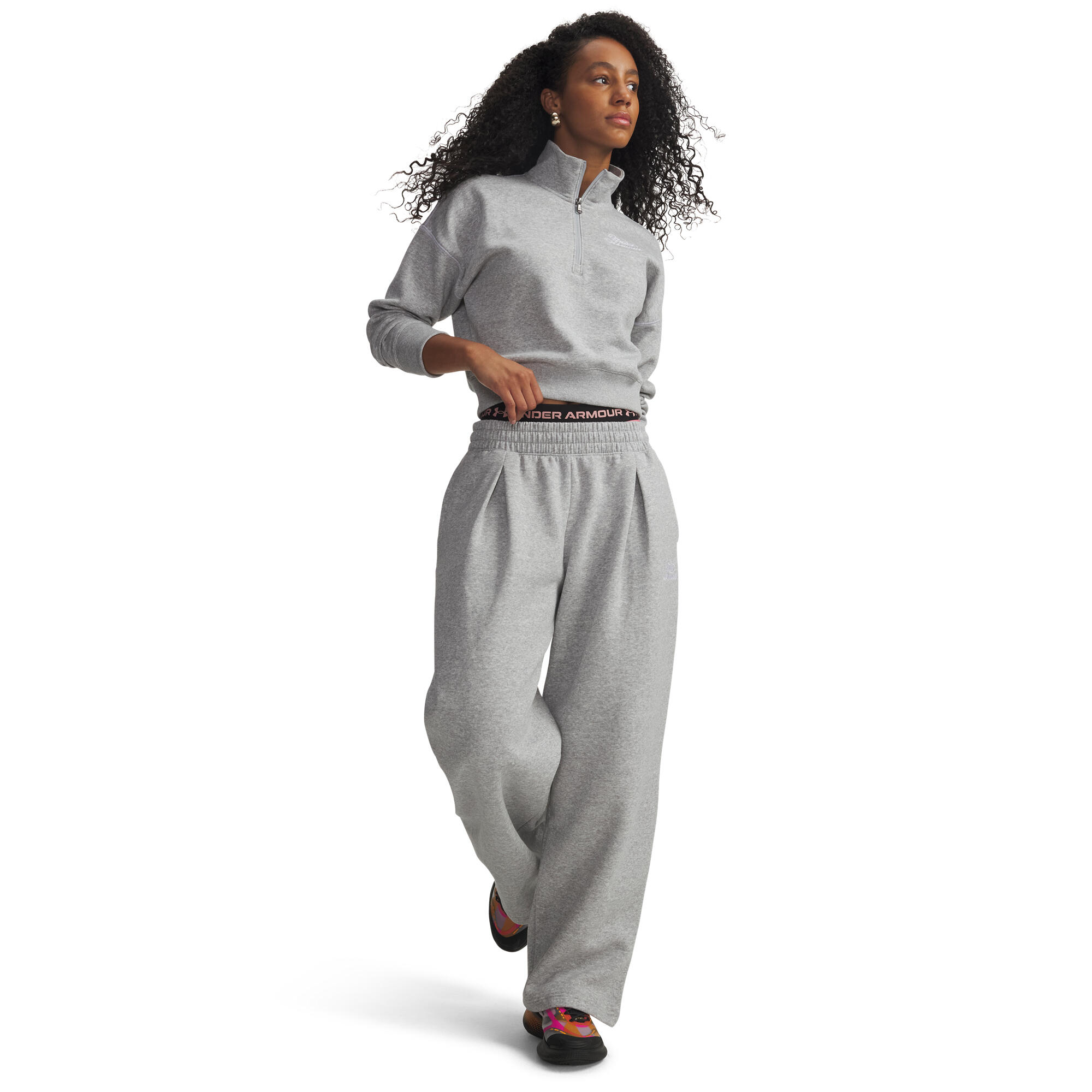 Under Armour Damen Trainingshose Rival Fleece Script 6012293 2/5