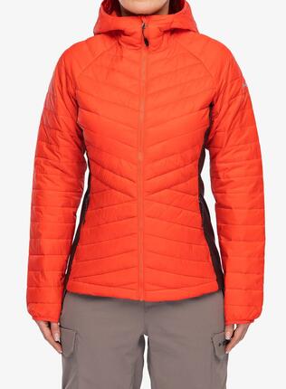 Kurtka ocieplana damska Columbia Powder Pass III Hybrid Hooded Jkt