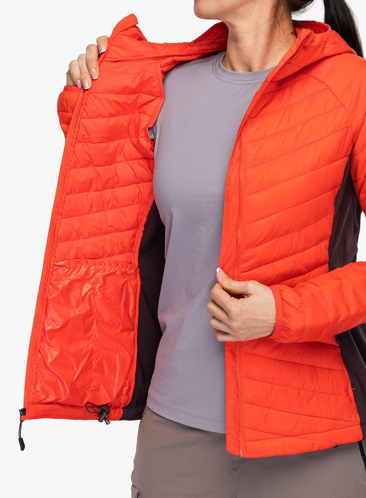 Kurtka ocieplana damska Columbia Powder Pass III Hybrid Hooded Jkt 4/7