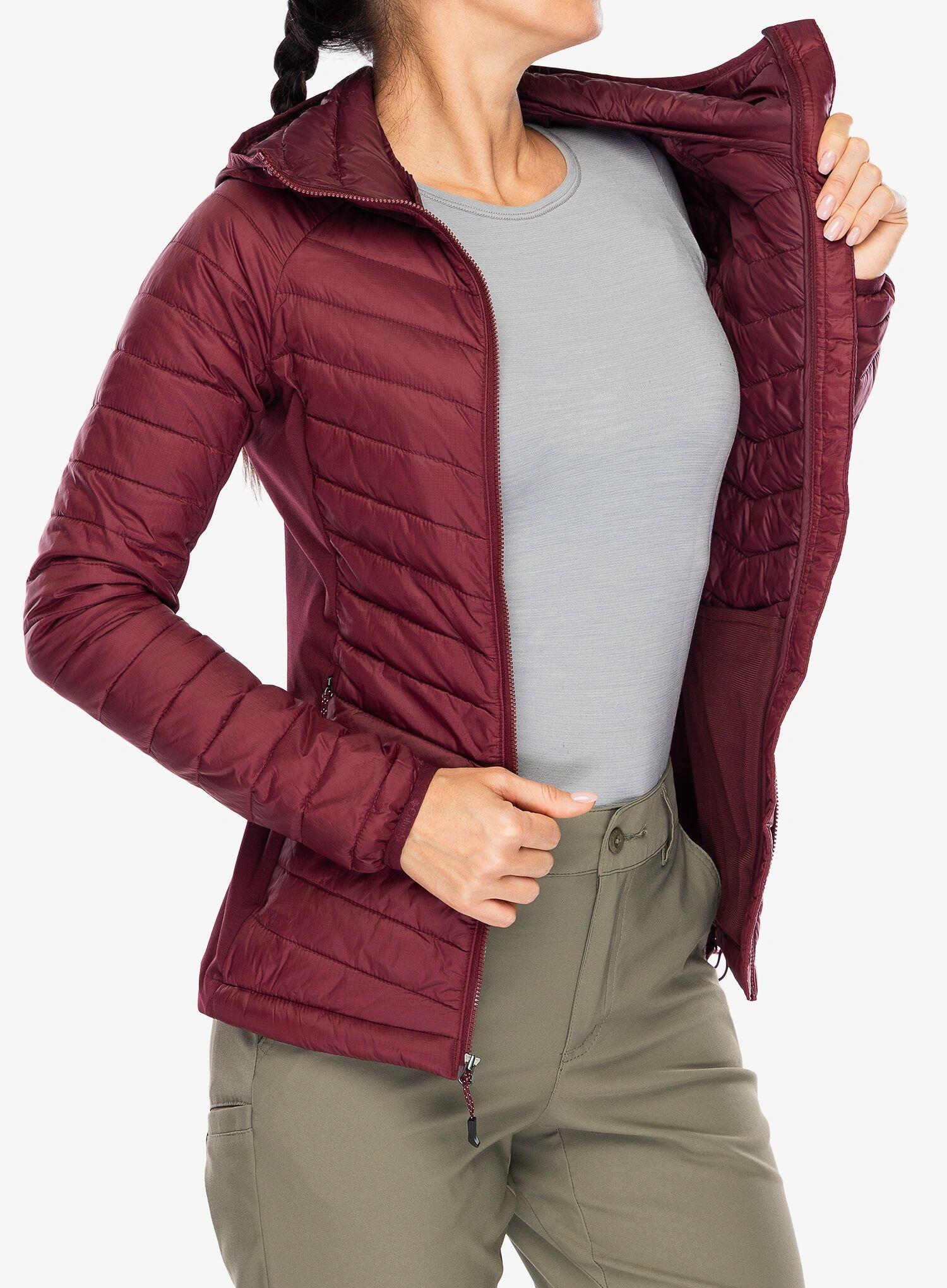 Kurtka damska Columbia Powder Pass II Hybrid Hooded Jacket 4/7