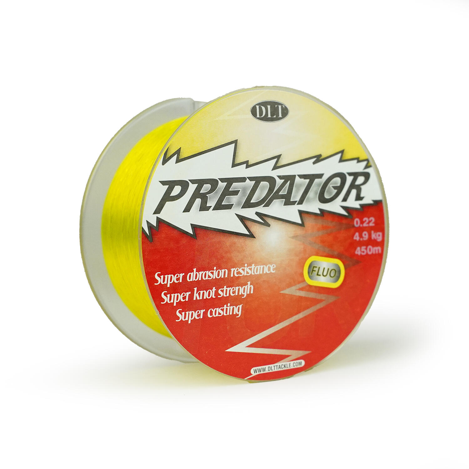Predator Fluo Nylon Ligne - 0,25mm - 400m - jaune 1/3