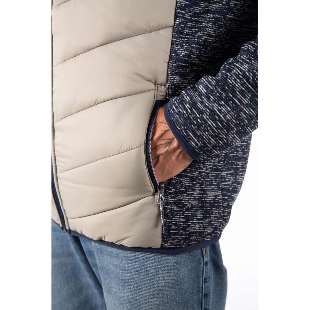 AULP Veste hybride VIKAM - TAUPE 3/4