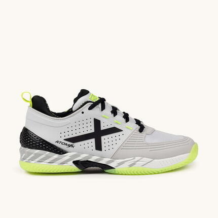 MUNICH ATOMIK 50 Zapatillas de Pádel/Tenis Gris y Amarillo Flúor