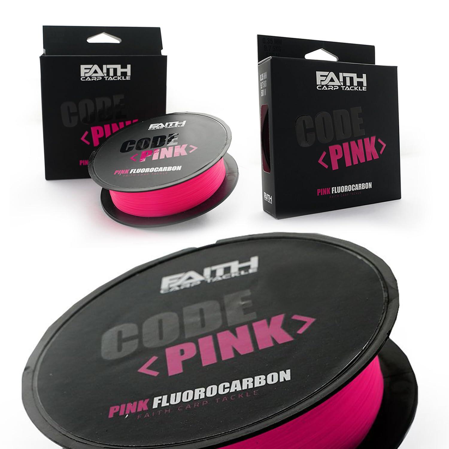 Code Pink fluorocarbon 0.40mm 500m resistente invisibile 5/6