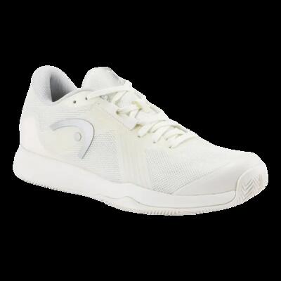 Head sprint team 4.0 padel schoenen dames clay chalk wit/licht grijs 2026