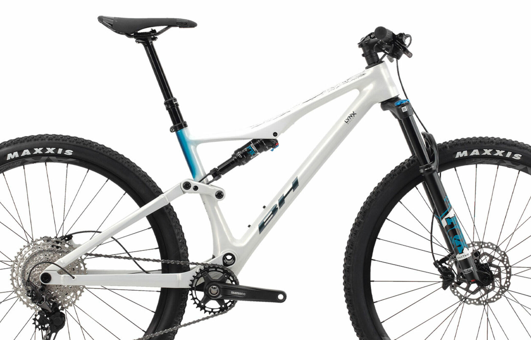 Bicicleta Mtb Bh Lynx Race 4.0 (2026)blanco-azul 2/4