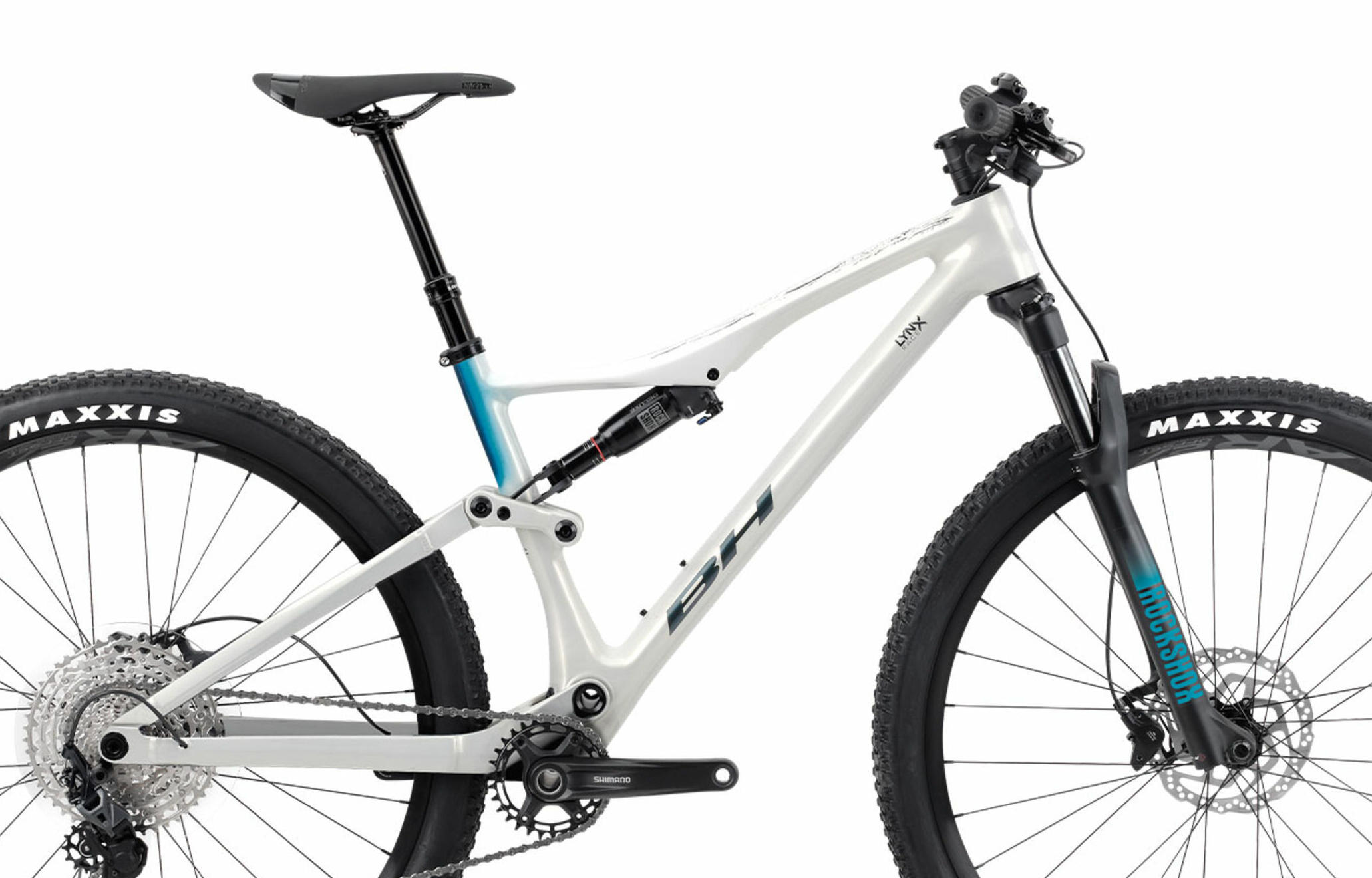 Bicicleta Mtb Bh Lynx Race 3.0 (2026) blanco-verde 2/4