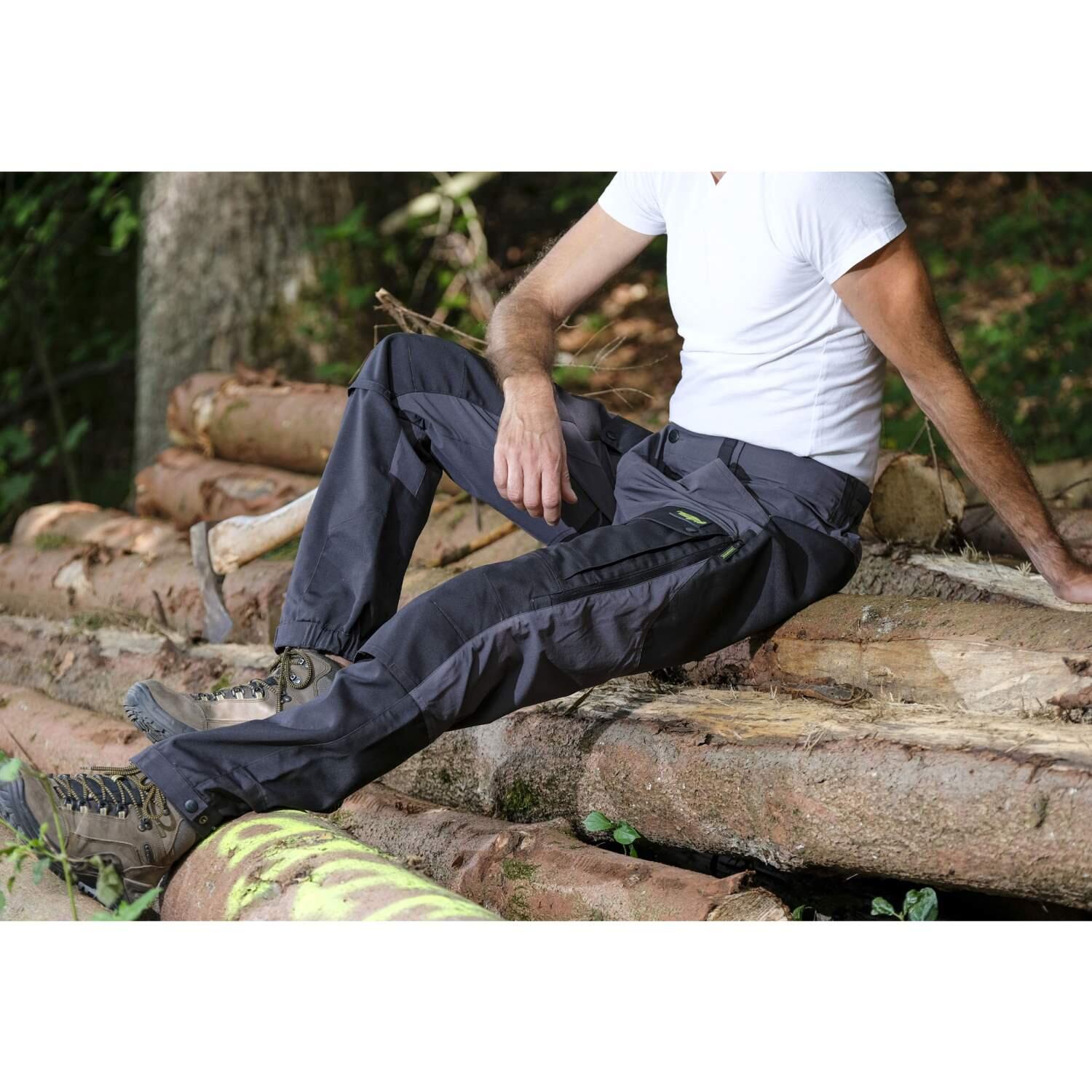 Legendfossil Stretchhose Sweden Outdoor grau S 7/7