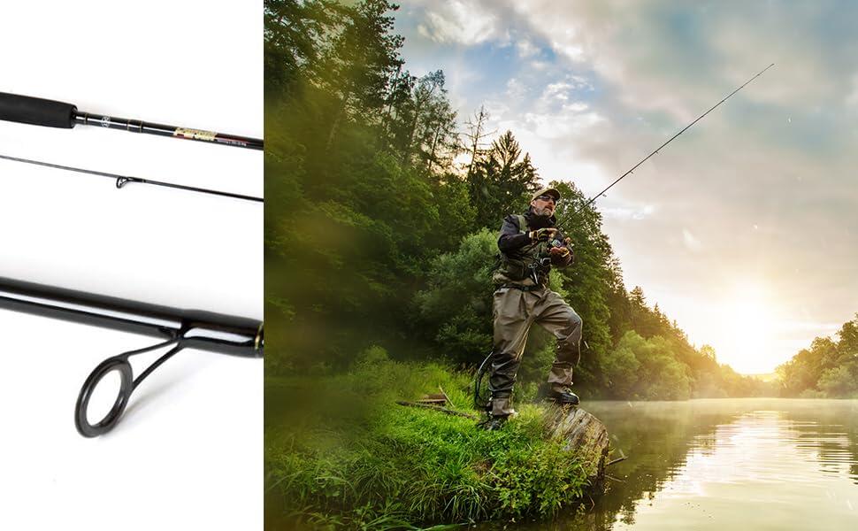 Pursuit Spin Spinhengel 2.10m 10-40g Kevlar voor Snoek en Baars 6/7