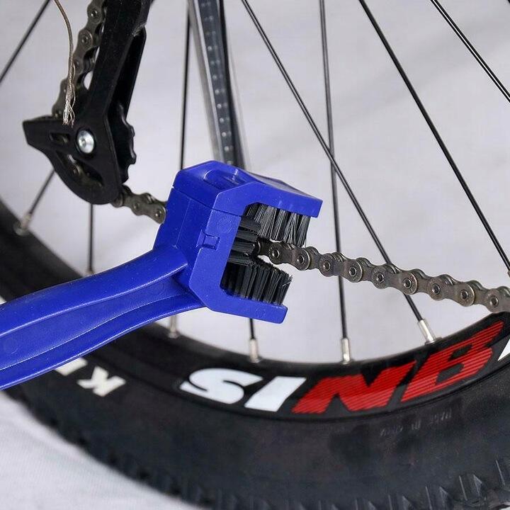 Szczotka do czyszczenia łańucha rowerowego napędu kasety 3w1 Profex 2/3