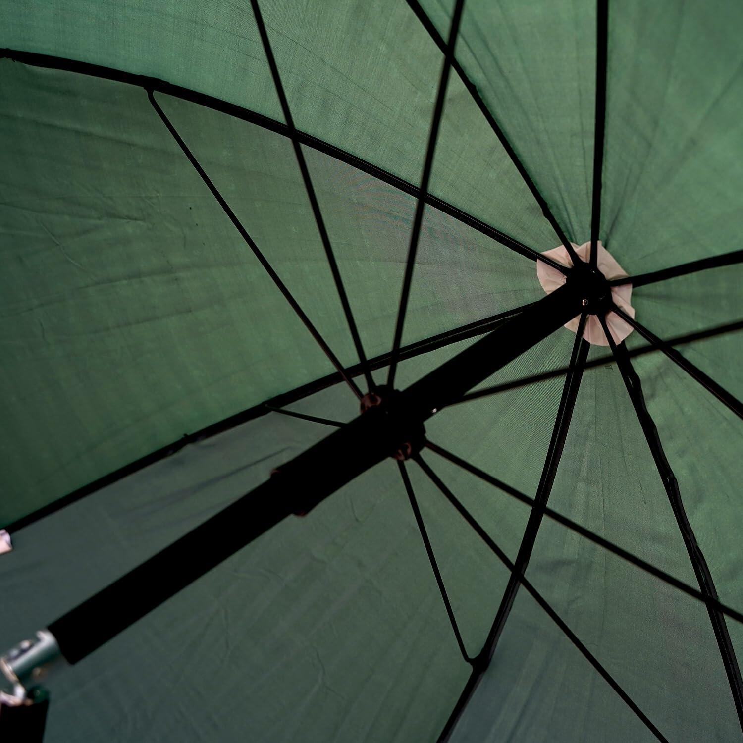 Angel Brolly 200cm mit Knick grün 5/7